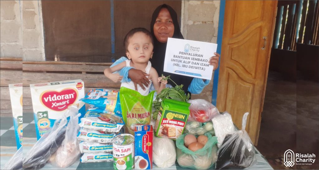 Alif, Anak Pengidap Hidrosefalus Salah Satu Korban Banjir dan Longsor di Pesisir Selatan