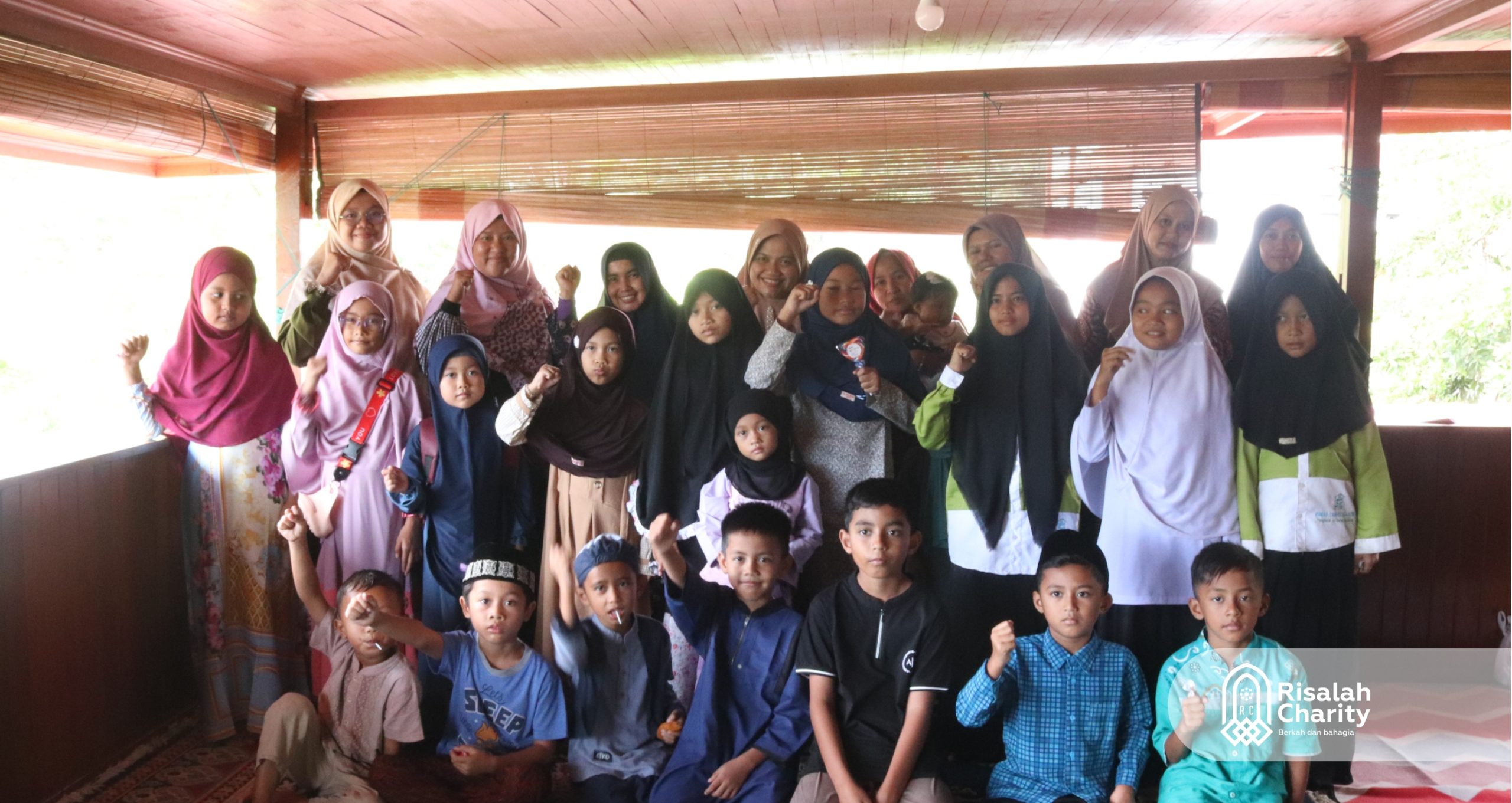 LAZ Risalah Charity Ajak RQ Binaan Studi Banding ke RQ Baiti Jannati
